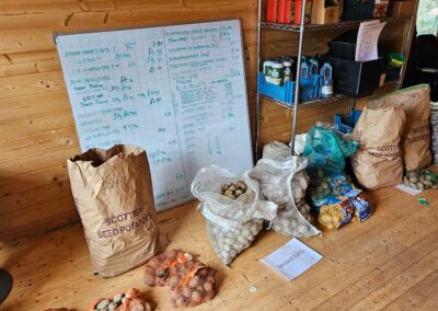 Childs Hill Allotments in London shop 02